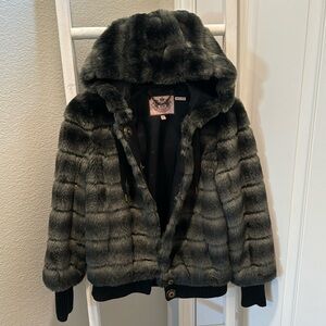Juicy Couture Faux Fur Jacket